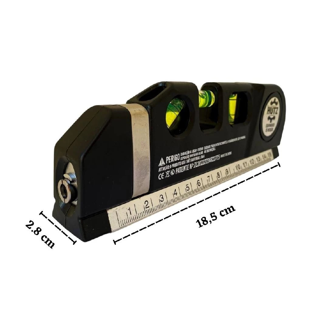 Nivel Laser 3 Burbujas Cinta Métrica