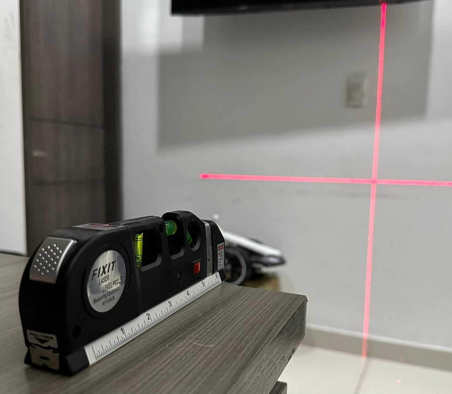 Nivel Laser 3 Burbujas Cinta Métrica