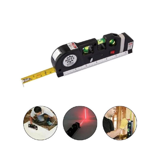 Nivel Laser 3 Burbujas Cinta Métrica